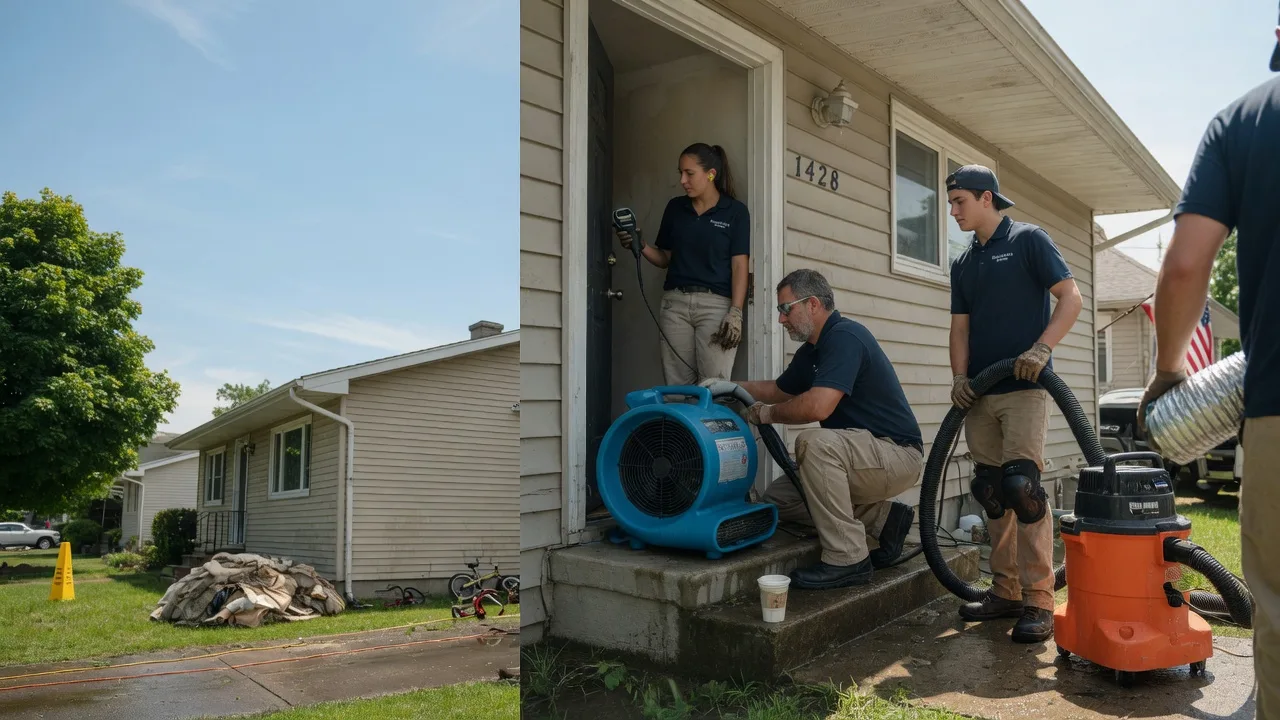 Water Damage Restoration in Milan, KS near me